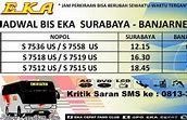 Harga Tiket Bus Eka Solo Madiun